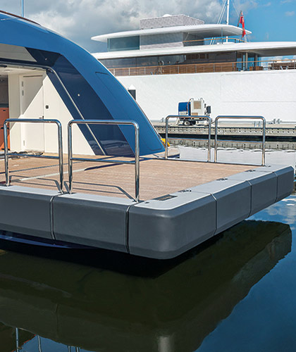 yacht platform fenders
